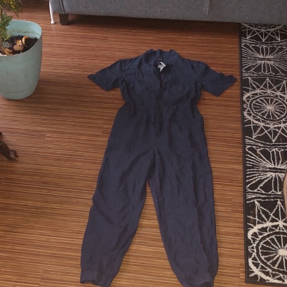 Navy Blue Women's Jumpsuit